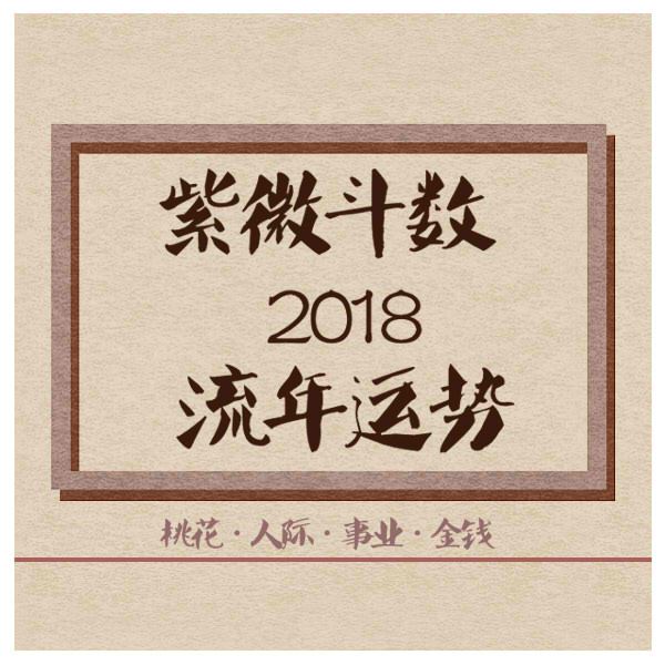 紫微斗数:2018年看你什么运最旺