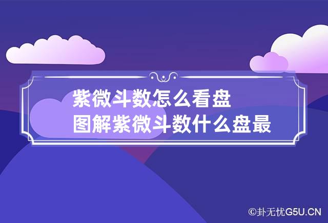 紫微斗数怎么看盘图解 紫微斗数什么盘最准